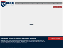 Tablet Screenshot of iibdm.com